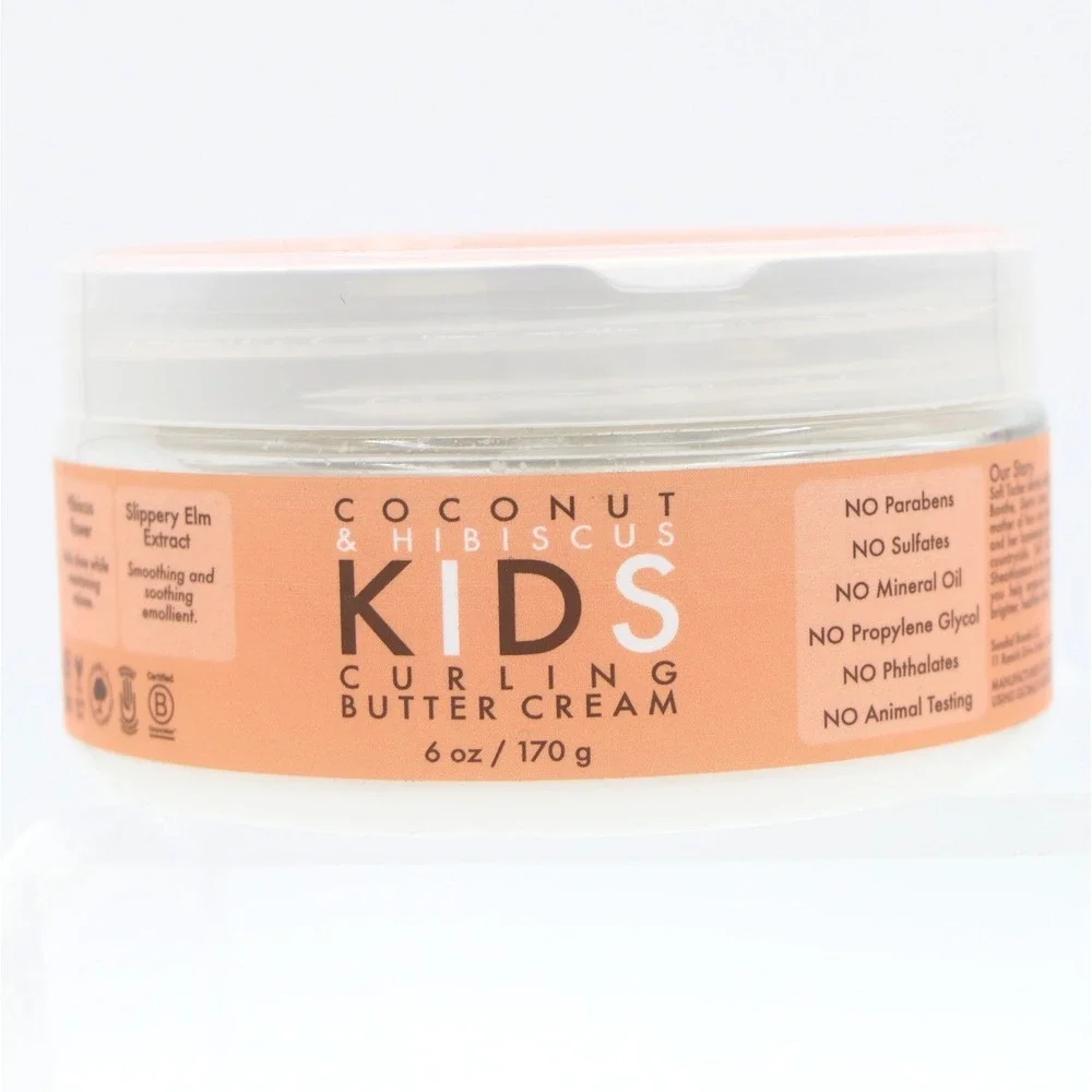 Shea Moisture Kids Hair Curling Butter Cream Anti-Frizz, Body & Shine 6oz Sealed